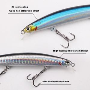 Vente en gros de matériel de pêche appâts bioniques de longue durée pour carpe, bar, perche, <span class=keywords><strong>maquereau</strong></span>, poisson-chat, poisson mandarin en silicone - Product Image 1