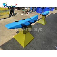 Nouveau design, simulateur de surf gonflable personnalisé OEM, planche de surf mécanique, machine de snowboard, jeux sportifs