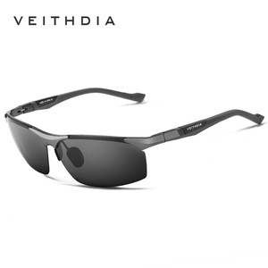 Veithdia Men's Aluminum Magnesium Sunglasses Polarized UV400 Blue Lens Fishing Driving Cycling Outdoor Sports - Product Image 4