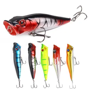 Señuelo Popper grande Topwater 90mm 12,5G Señuelos de Pesca Popper flotantes de alta calidad cebo duro Wobbler Swimbait Artificial