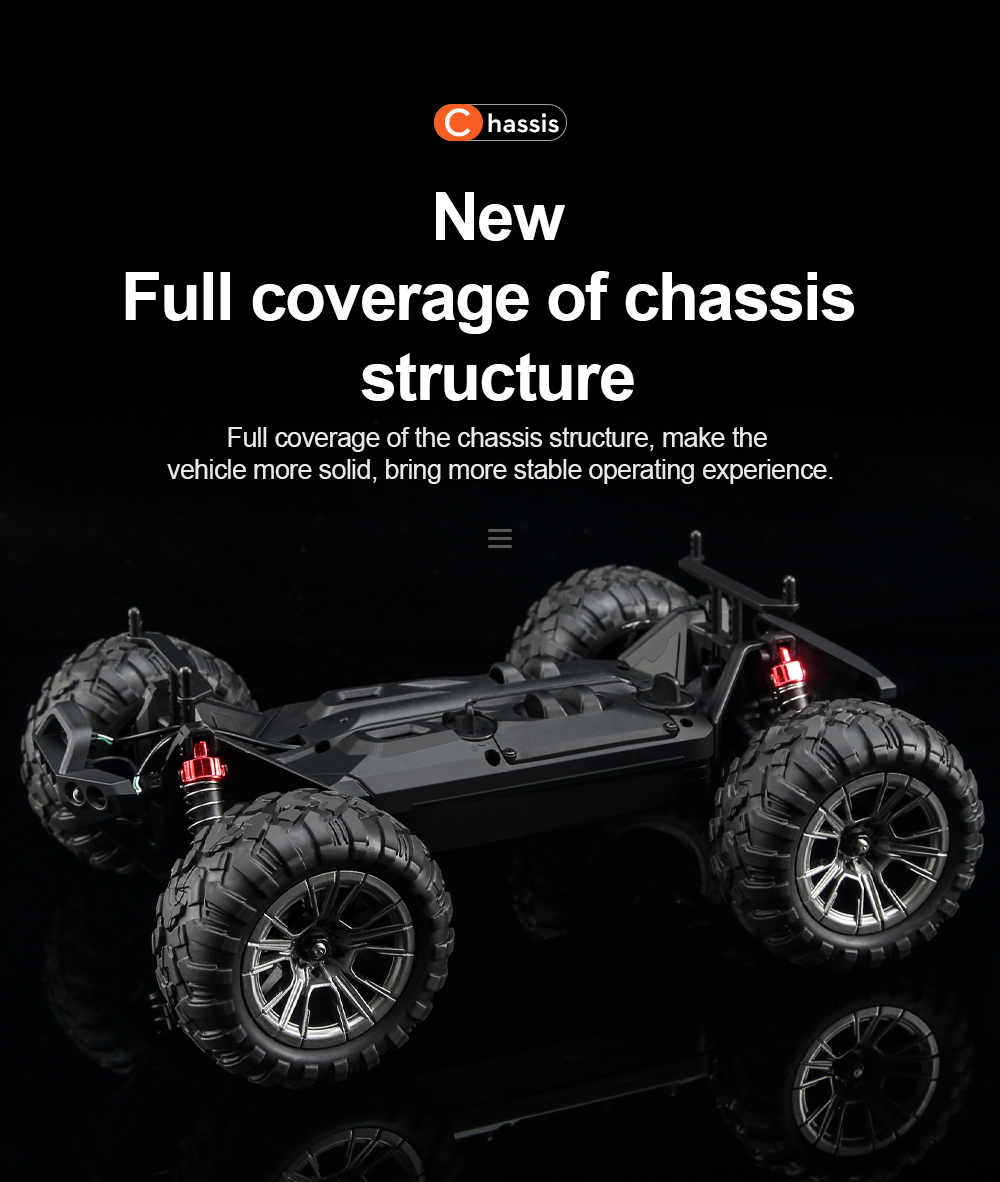 HOSHI N416 1/16 High Speed Truck 4WD 36KM/H Supersonic Monster Truck Off-Road Vehicle Electronic Toys Christmas gift Green