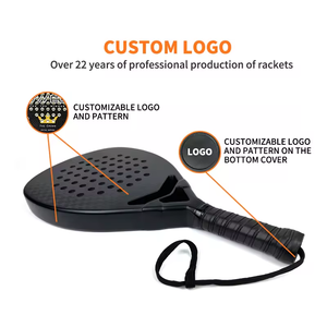 Raqueta de Pádel Personalizada FUKE, Raqueta de Pádel de Carbono, Fibra de Carbono 3K 12K 18K, EVA de Alta Calidad - Product Image 3