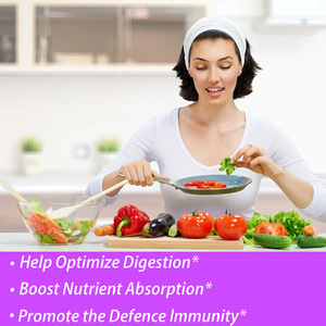 Gummies à absorption rapide avec fibres : favorisent la défense immunitaire et stimulent l'absorption des nutriments grâce aux fibres alimentaires – Complément alimentaire - Product Image 4