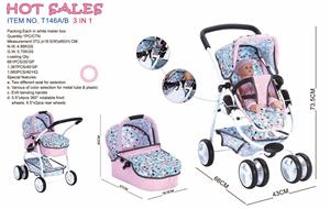 Bambola carrozzina con grandi ruote a basso prezzo produttore OEM ODM carrozza gioco <span class=keywords><strong>giocattolo</strong></span> carrozza <span class=keywords><strong>giocattolo</strong></span> <span class=keywords><strong>giocattolo</strong></span> bambino bambola passeggino - Product Image 4