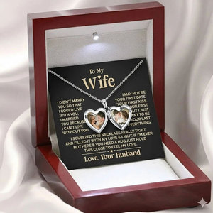 Collar con Colgante de Marco de Fotos Personalizado en Acero Inoxidable 316L con Baño de Oro PVD de 14k/18k para Sublimación, para Hombres y Mujeres - Product Image 2