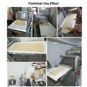 Laminoir à pâte automatique haute vitesse en acier inoxydable pour boulangerie commerciale, pâtisserie, équipement de laminage du pain, <span class=keywords><strong>fournisseur</strong></span> d'usine - Product Image 4