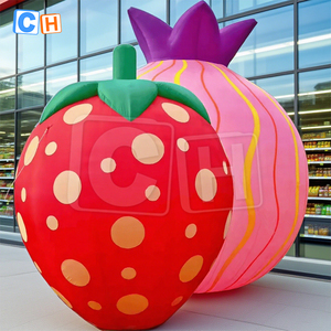 Ballon modèle de fraise gonflable géant CH pour la publicité d'événement décorations de ballon de fruits personnalisées gonflables - Product Image 5