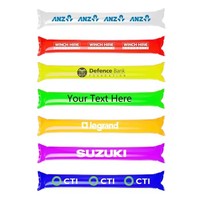 Bâtons de cheering promotionnels personnalisés HLC avec logo, bâtons de bruit avec lumières LED, bruiteurs gonflables