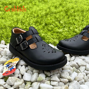 Crabkids New Stock Arrival <strong>Little</strong> Girl Breathable <strong>Real</strong> Leather School <strong>Shoes</strong> Dress <strong>Shoes</strong> for School Party - Product Image 4