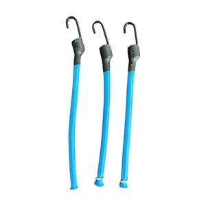 Cordon élastique extérieur avec crochets, corde extensible robuste pour le camping, la randonnée et la fixation d'équipement - Product Image 4