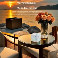 Nouvelle Enceinte Portable Créative avec Lumières Colorées, Mini Canon de Basses Sans Fil, Prise en Charge de Carte SD, Audio Compact
