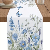 Chemin de table simple de haute qualité décoration de table à la mode personnalisée en gros
