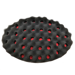 1 éponge magique africaine pour coiffeur, <span class=keywords><strong>brosse</strong></span> à cheveux pour homme noir, éponge double face pour torsades, boucles, tresses et dreads - Product Image 5