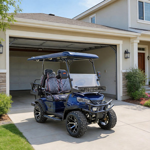 Carrito de <span class=keywords><strong>Golf</strong></span> Eléctrico de Lujo para 4 Personas, Certificado EEC, Nuevo, de Largo Alcance, Homologado para Calle, con Batería de Litio de 72V, Totalmente de Aluminio - Product Image 1