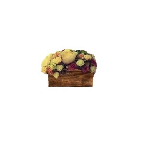 Vintage Rectangular Wooden Flower <b>Pot</b> Solid Wood Desktop <b>Succulent</b> Planter Storage Box For Home Office Decoration - Product Image 3