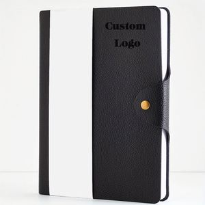 A5 PU Leather Cover <b>Journal</b> Multi-color Cover with Custom Logo on Cover and Inner Page - Product Image 4