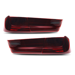 Luces Traseras LED con Lente Roja, Lámpara de Freno, Nueva Actualización LED, Luces Traseras 2019-2021 para <span class=keywords><strong>BMW</strong></span> Serie 3 G20 G28 G80 M3 - Product Image 2