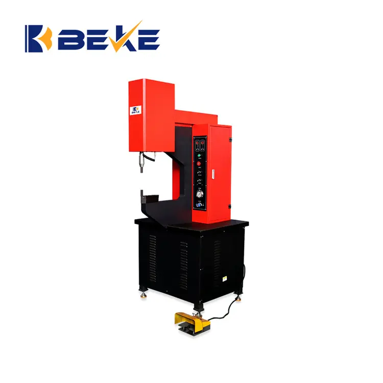 BEKE-máquina remachadora hidráulica de alimentación automática a prueba de prensado, 618 624, máquinas de inserción de cierre automático