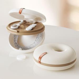 Scatola Portatile Nascosta <span class=keywords><strong>per</strong></span> Apparecchi Ortodontici, Contenitore in Plastica e Silicone a Forma di Borsa <span class=keywords><strong>per</strong></span> Protesi Dentarie, Porta-Apparecchi Invisibili - Product Image 1