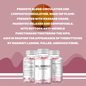 OEM Venta al por mayor de fábrica BBL gomitas Suplemento dietético para glúteos Aumento efectivo de glúteos y caderas - Product Image 5