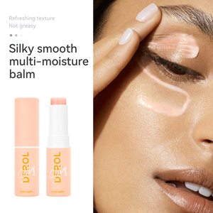 Baume multi-hydratant DEROL, soyeux et lisse, cache les rides des yeux, des lèvres et du visage, anti-dessèchement, stick hydratant pour le visage, base de maquillage, crème pour le visage - Product Image 2