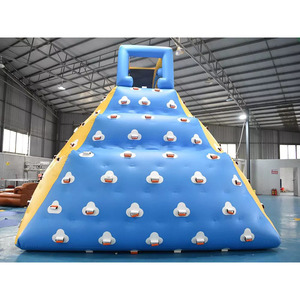 Ghiacciaio Gonfiabile Galleggiante con Scivolo |   Attrazione Gonfiabile Professionale Galleggiante per Parchi Acquatici |   Scivolo <span class=keywords><strong>Iceberg</strong></span> Resistente - Product Image 4