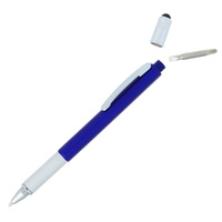 Ensemble de stylos multifonctions 4 en 1 avec tournevis, stylo à bille, écran tactile, logo gravé au laser personnalisé, cadeau promotionnel