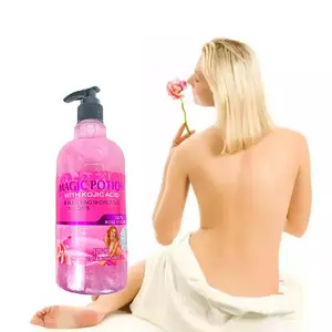 Petal Shower Gel Based Cleaning and Moisturizes Skin with Flower Fragrance Great Whitens and Brightens Skin Fast