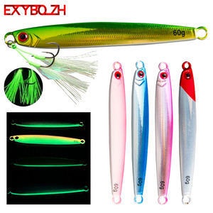 เหยื่อตกปลาทะเลน้ำตื้น 80 กรัม เรืองแสงในที่มืด สำหรับตกปลาทะเล - Product Image 2