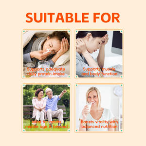 Proteína Natural en Polvo para Adultos, Aislado de Proteína de Soya Sin OMG, Mezcla de Proteínas Vegetales y de Suero, Personalizable OEM ODM - Product Image 3