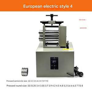 Herramientas Yunqingtech para hacer placas de joyería y rodillos para máquina laminadora manual de tipo europeo - Product Image 5