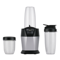 Licuadora Personal de Plástico sin BPA de 1200W, Capacidad de 9-12 Tazas, Control Electrónico, Multifunción