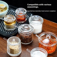 Meilleur nouveau set de pots à épices pour hôtel en mélamine plastique, pour sel, sucre, piment, poivre, compatible lave-vaisselle, écologique, pour cuisine