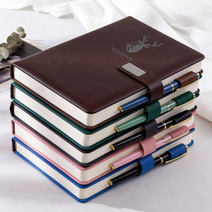Carnet <span class=keywords><strong>de</strong></span> notes <span class=keywords><strong>de</strong></span> <span class=keywords><strong>bureau</strong></span> en stock, couverture en cuir, magnétique, multicolore, agenda quotidien, usine <span class=keywords><strong>de</strong></span> fabrication - Product Image 2