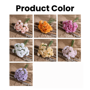 Fleurs de Renoncule Artificielles en Gros, Bouquet de 27 Têtes en Soie pour Décoration Maison, Chambre et Mariage - Product Image 3