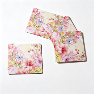 Sous-verre promotionnel personnalisable en carton et pâte à papier, absorbant et économique, pour boissons, bière et comme tapis de table de bar - Product Image 3