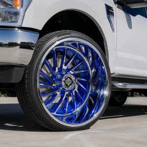 Ruedas forjadas cromadas DEONEO <span class=keywords><strong>DOT</strong></span> IATF16949 24x14 26x16 8x170 para camioneta <span class=keywords><strong>Ford</strong></span> F250 F350 <span class=keywords><strong>Super</strong></span> Duty elevada - Product Image 1