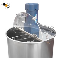 Automatischer 3-Rahmen-Elektro-Honigschleuder mit Edelstahl-Innenkorb, universelle Spannung, kompatibel mit Langstroth-Bienenstöcken