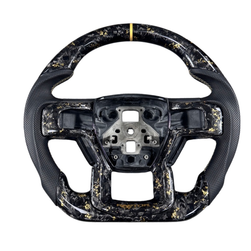Forged carbon fiber+Perforated leather+