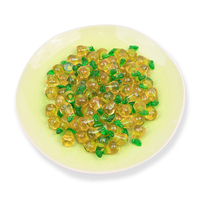 AMOS 4D Pear Burst Fruit Sweets 3D gevormde, met sap gevulde, zachte jelly halal gummy snoepjes