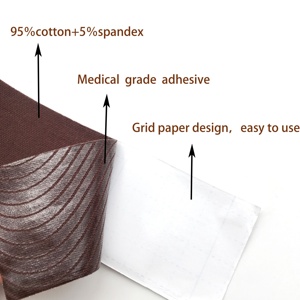 บรายกกระชับหน้าอกแบบเทปกาวบรายกกระชับหน้าอกผ้าคอตตอนยืดหยุ่นสูงสไตล์ <span class=keywords><strong>Kim</strong></span> <span class=keywords><strong>Kardashian</strong></span> สีน้ำตาลเข้มเทปยกหน้าอก - Product Image 5