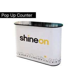 Xúc Tiến di động triển lãm truy cập bảng căng thẳng vải cong hình bầu dục thương mại hiển thị Pop Up truy cập hiển thị - Product Image 5