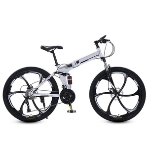 <strong>Wholesale</strong> 21 Speed Foldable Mountain Bike <strong>Bicycles</strong> Folding Mountain Bike 26/24 Mtb for Adults Men - Product Image 5