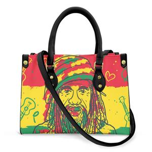 กระเป๋า PU สำหรับสุภาพสตรีกระเป๋าถือลายดอกไม้หลากสี - Product Image 5