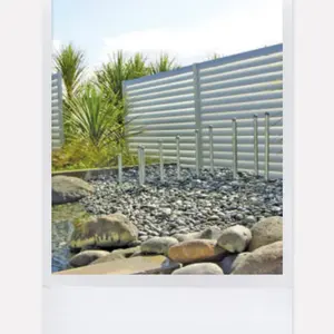 Recinzione in alluminio recinzione in vinile a buon mercato all'ingrosso di plastica WPC recinzione all'aperto impermeabile