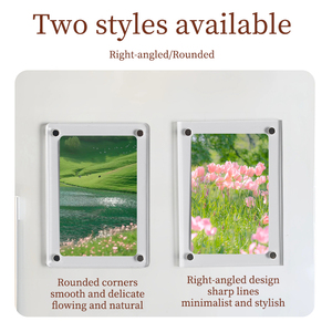 Tùy chỉnh trong suốt từ tủ lạnh khung ảnh <span class=keywords><strong>Acrylic</strong></span> tủ lạnh nam châm <span class=keywords><strong>Acrylic</strong></span> bức ảnh hình ảnh <span class=keywords><strong>plexiglass</strong></span> khung - Product Image 4