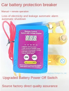 リモコンバッテリー切断スイッチ<span class=keywords><strong>12V</strong></span> 24V 240A電源遮断スイッチ、リモコンキー付き車に適しています - Product Image 4