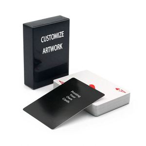 Customised Poker Favors Gifts Guest Bulk Personalized <b>Playing</b> <b>Cards</b> Paper for Wedding - Product Image 6