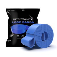 Banda Elástica de Alta Calidad para Fitness, Banda de Resistencia Larga para Ejercicios en Casa, Entrenamiento de Fuerza y Dominadas