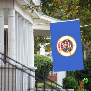 批发 3x5 英尺明尼苏达州旗，涤纶数码印花，柔软悬挂式，可定制所有国家国旗 - Product Image 4